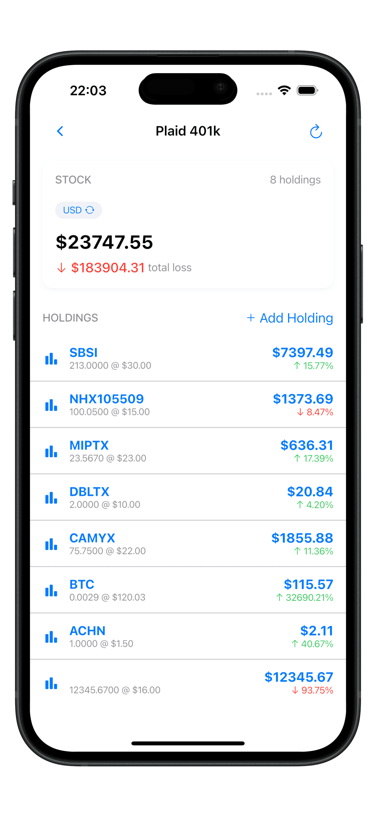 Net Worth Telescope screenshot 4