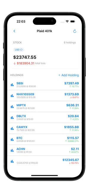 Net Worth Telescope screenshot 4