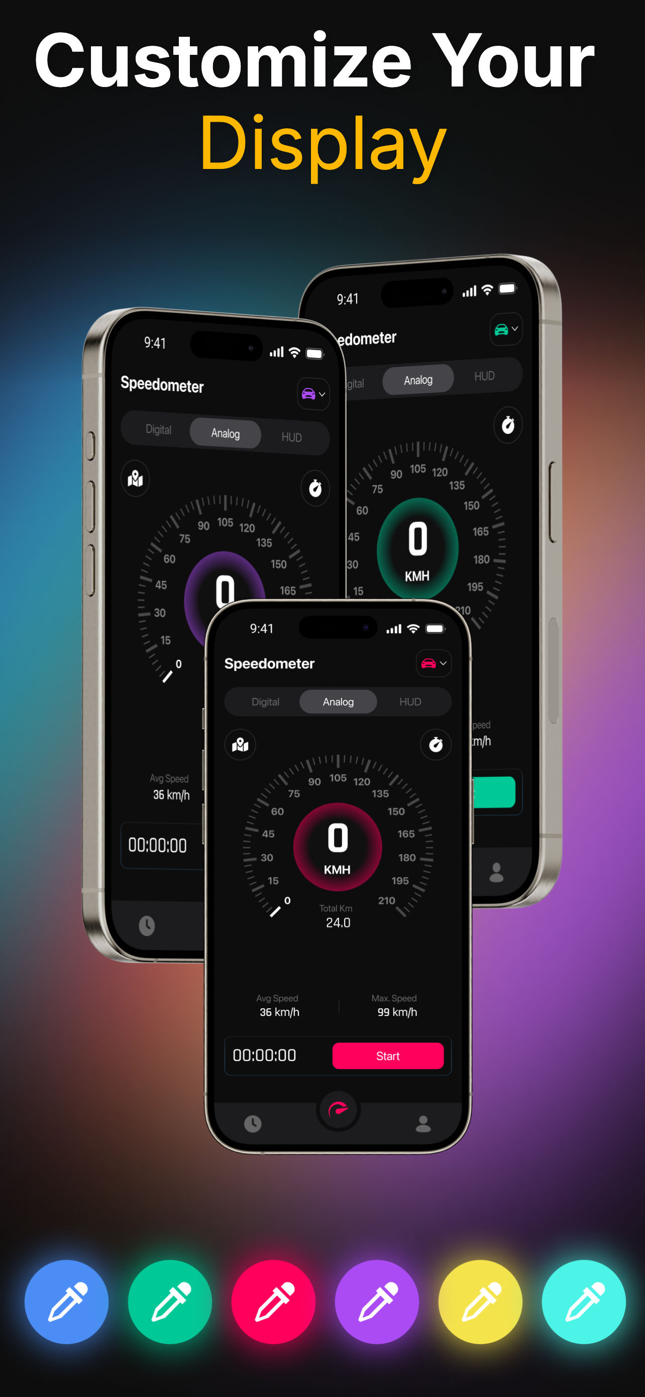 Speedometer: Speed Tracker Mph