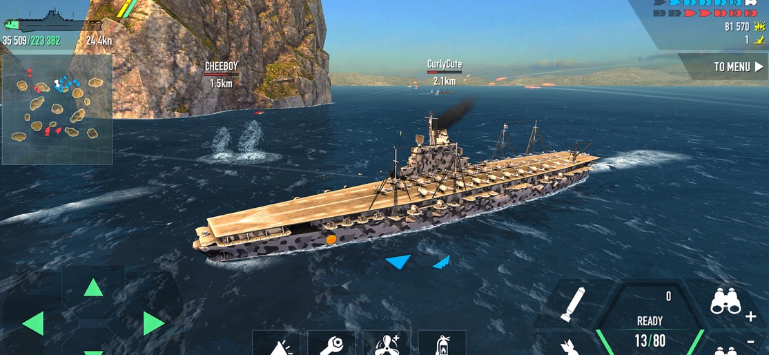 Battle of Warships: Online screenshot 6