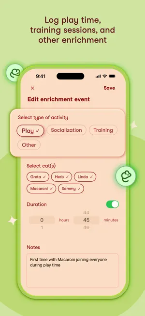 MyCats: Cat Health Journal screenshot 2