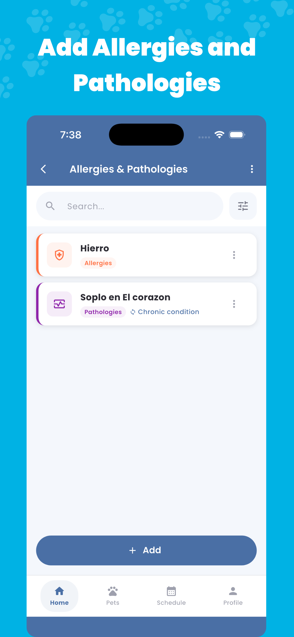 Petic: Pet Health Card screenshot 7