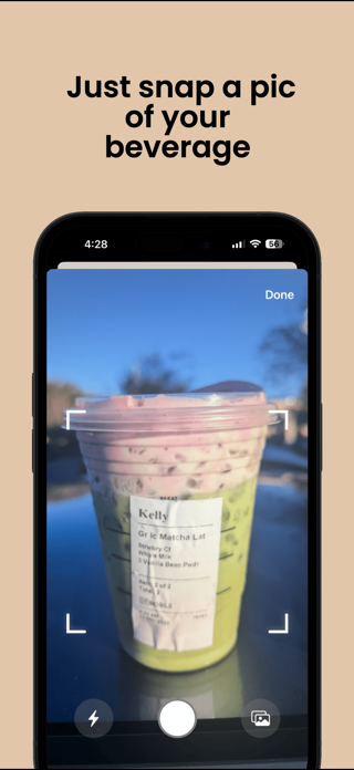 Caf AI - Caffeine Tracker Screenshot 2 of 6