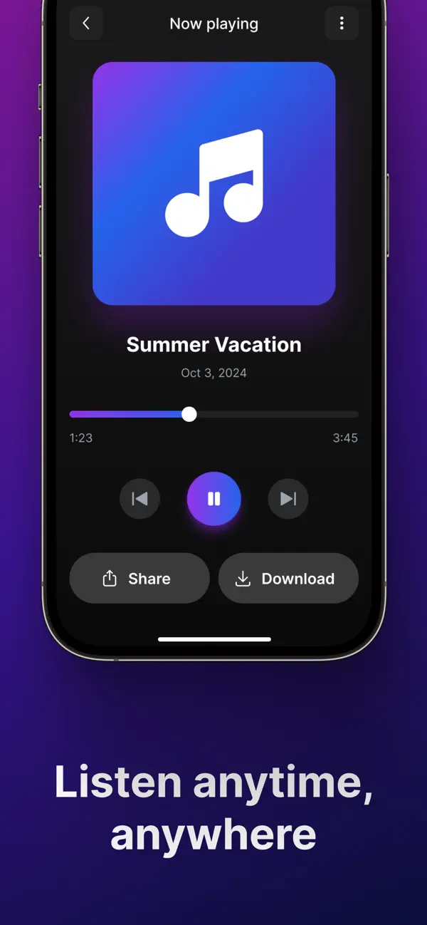 Screenshot #3 pour Extracteur Audio MP4 en MP3