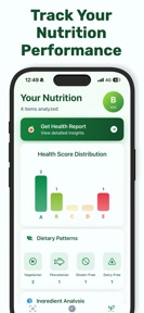 Food AI Scanner Product Scan screenshot