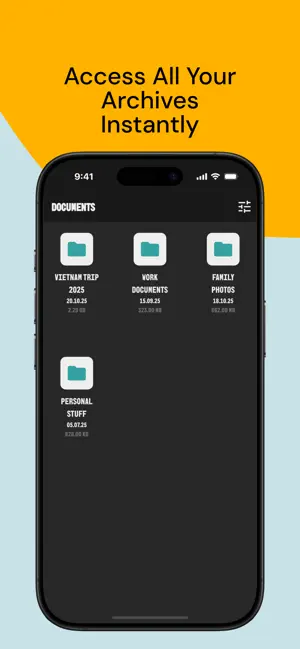 Unzip Kit screenshot 1