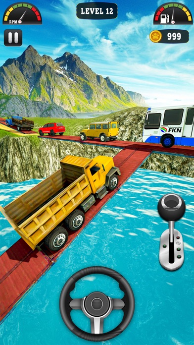 Semitrailer Truck Climbing Screenshot