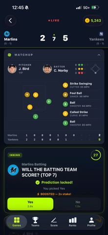 GameWagerBaseball Screenshot 6 of 9