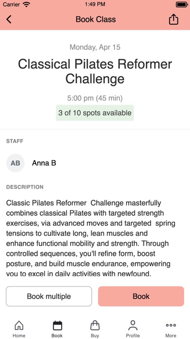 Belong Pilates and Wellness Screenshot