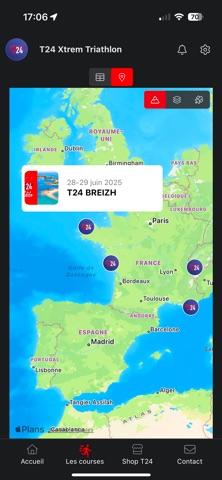 T24 Xtrem Triathlon screenshot