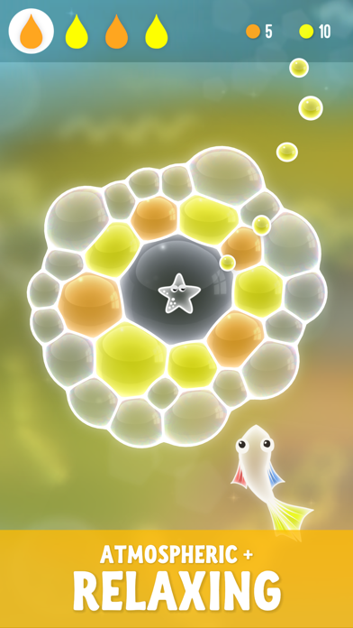 Tiny Bubbles iPhone screenshot 2 - Games app