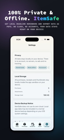ItemSafe Screenshot 3 of 3