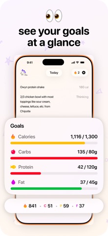 Amy Food Journal iPhone screenshot
