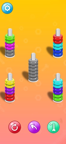 Nut Bolt Color Merge Puzzleのおすすめ画像5