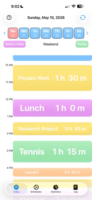 EventBlock screenshot 1