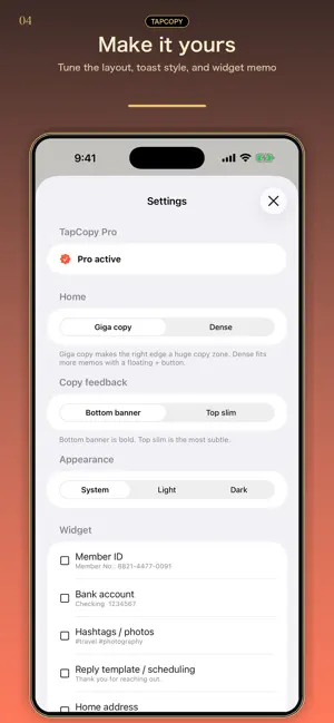 TapCopy: Copy in One Tap screenshot 4