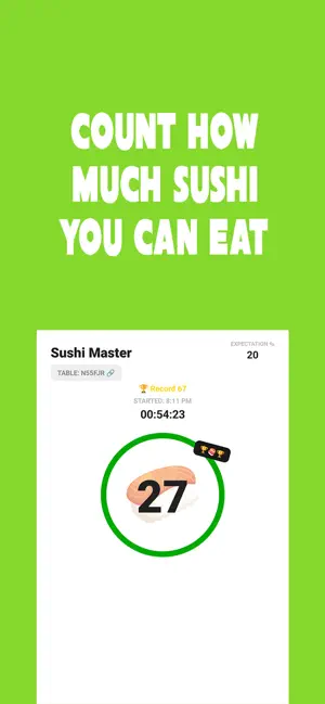 Sushi Counter App screenshot 1