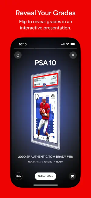 PSA: Card Scanner & Grading iPhone screenshot 4