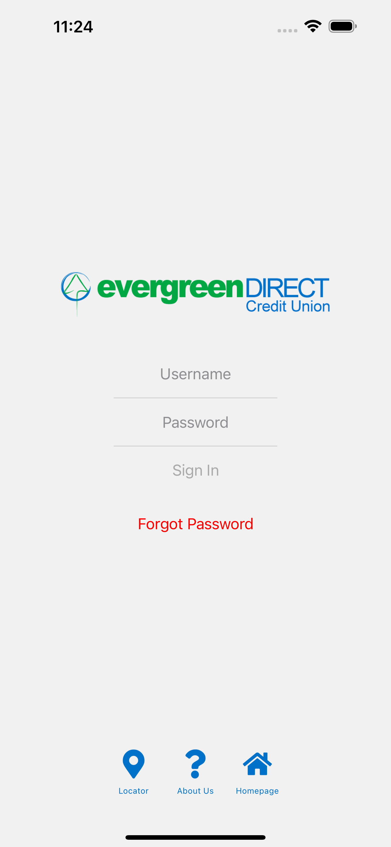 evergreenDIRECT CU Mobile