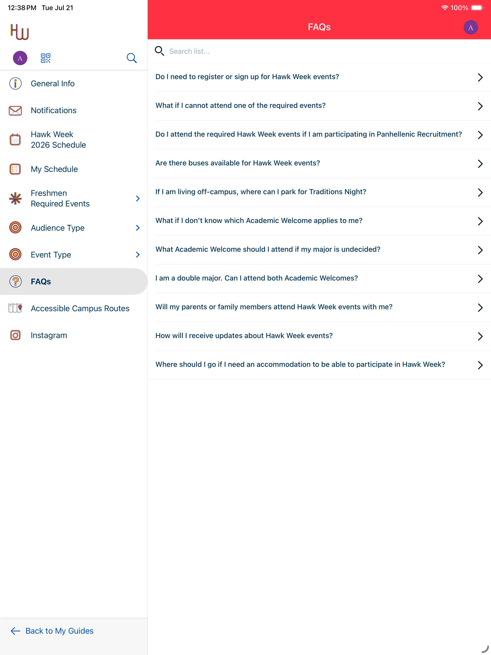 KU Events screenshot 6