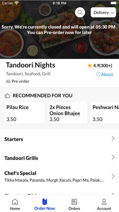 Tandoori Nights. Screenshot