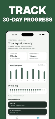 ThirtyThirty: Deep Squat Timer screenshot