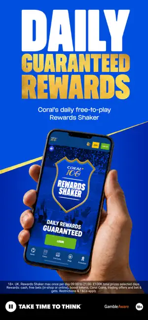 Coral Sports Betting App iPhone screenshot 2