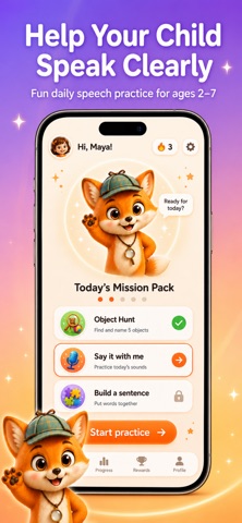 Lumo: Kids Speech Practice Screenshot 1 of 7