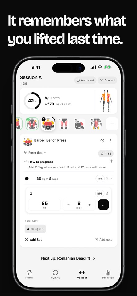 ChatGymity – AI Fitness Coach screenshot 4