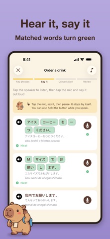 CapyTalk: Language Adventure screenshot 5