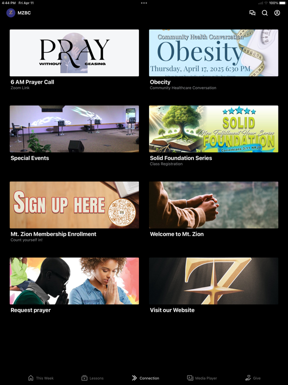 Screenshot #6 pour Mt. Zion Kalamazoo