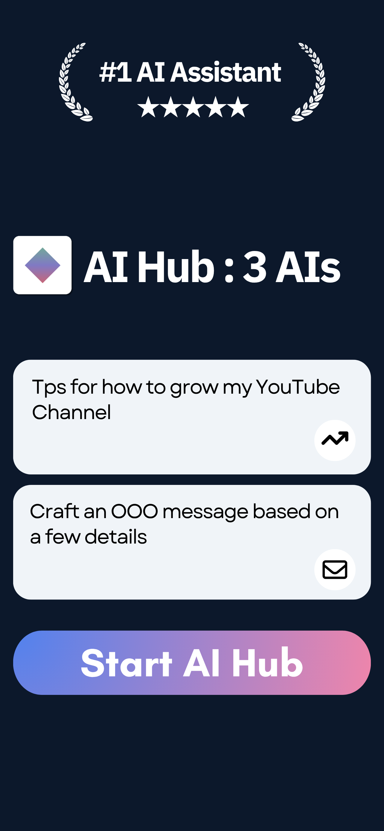 Hub AI: AI agent chat bot
