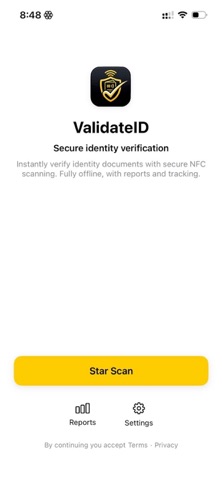 ValidateID screenshot