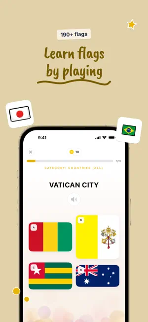 Country Quiz Lab: Play & Learn screenshot 1