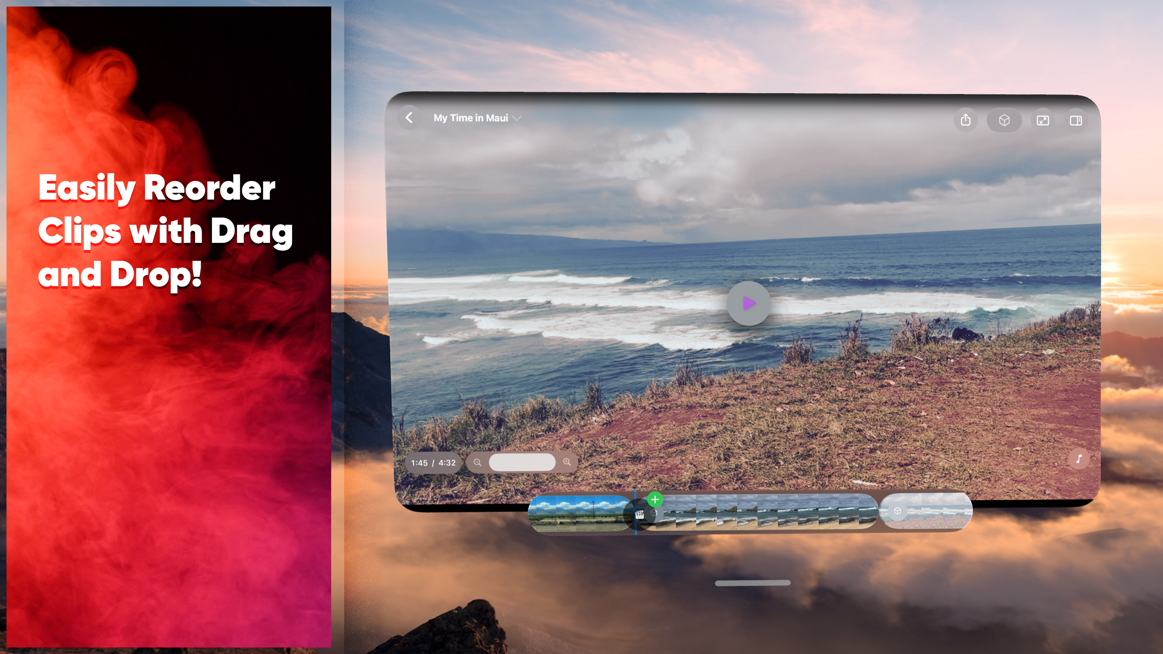 CosmiCut: Spatial Video Editor screenshot 16
