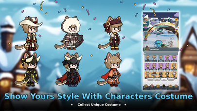 Cat Legends : Idle RPG Game Screenshot