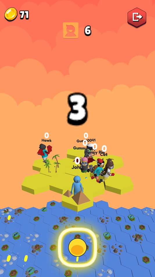 #1. Drop Down - Don't Fall io (iOS) 由: SKYTILA