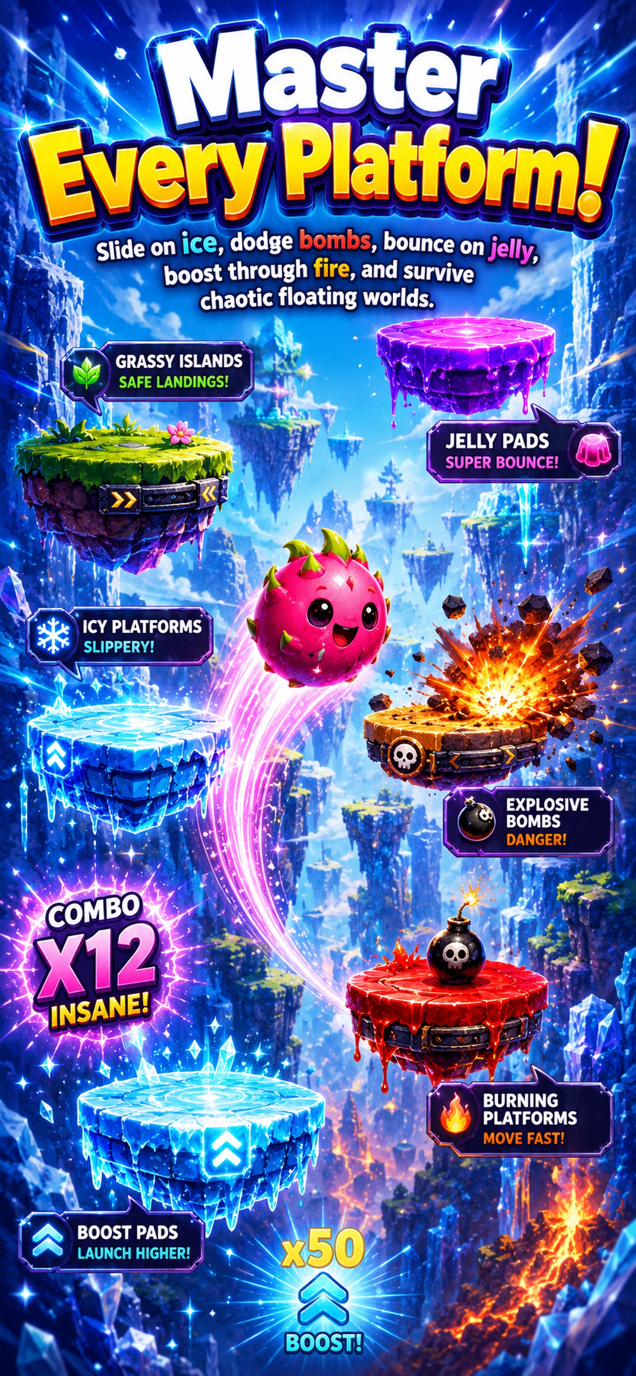 Screenshot 4 of Pitaya Bounce Arcade