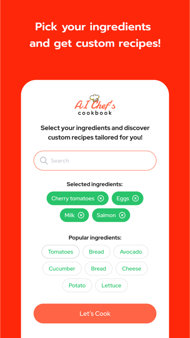 Cooking Recipes AI Screenshot