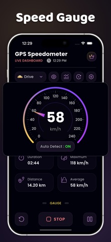 Easy GPS Speedometer Screenshot 1 of 5