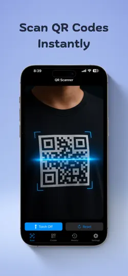 QR Scanner Pro: QR Code Reader iPhone Ekran Görüntüsü 1
