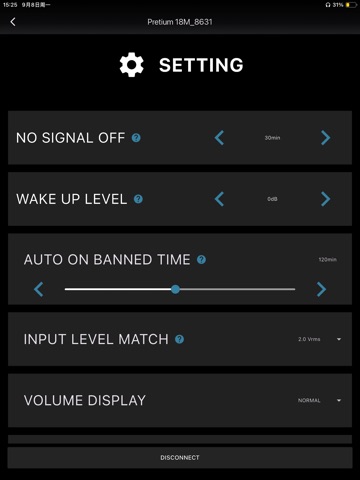 Summit HI-FI iPad screenshot