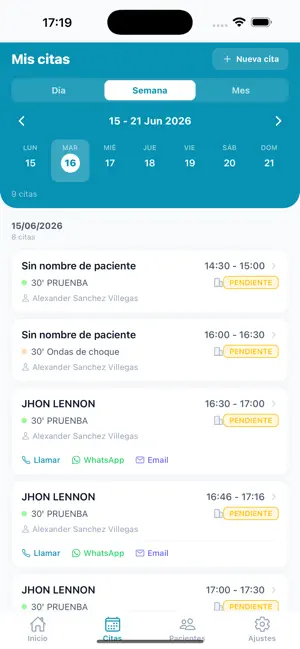 Proclinica screenshot 2
