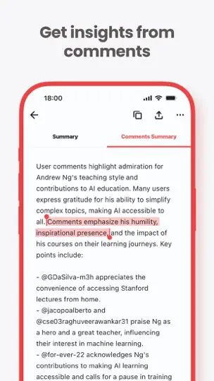 Video Summarizer iPhone Ekran Görüntüsü 3