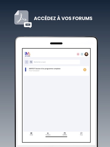 Aftral LMS iPad screenshot 5