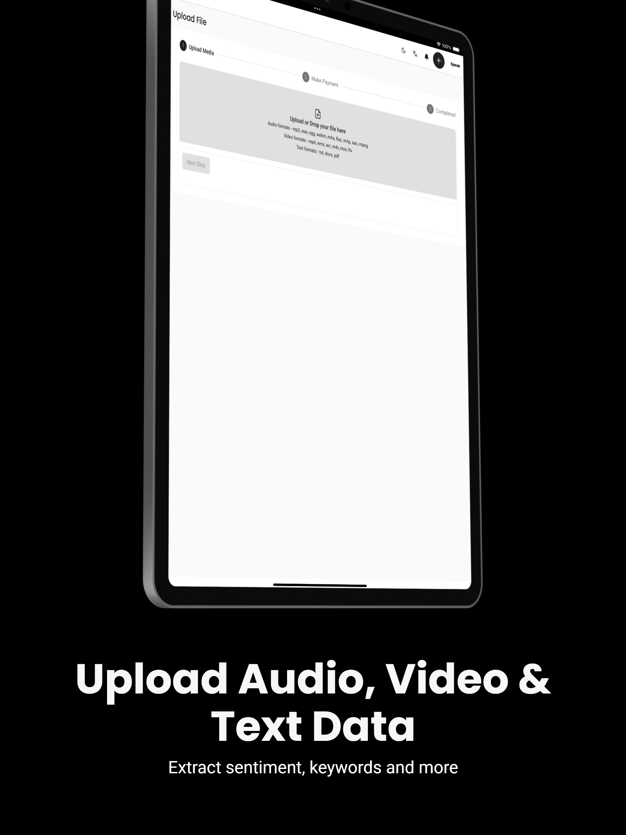 Speak AI - Record & Transcribe