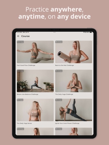 Yoga+ by Mary iPad screenshot