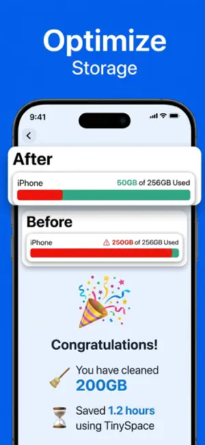 Tiny Space - Free Up Storage screenshot 2