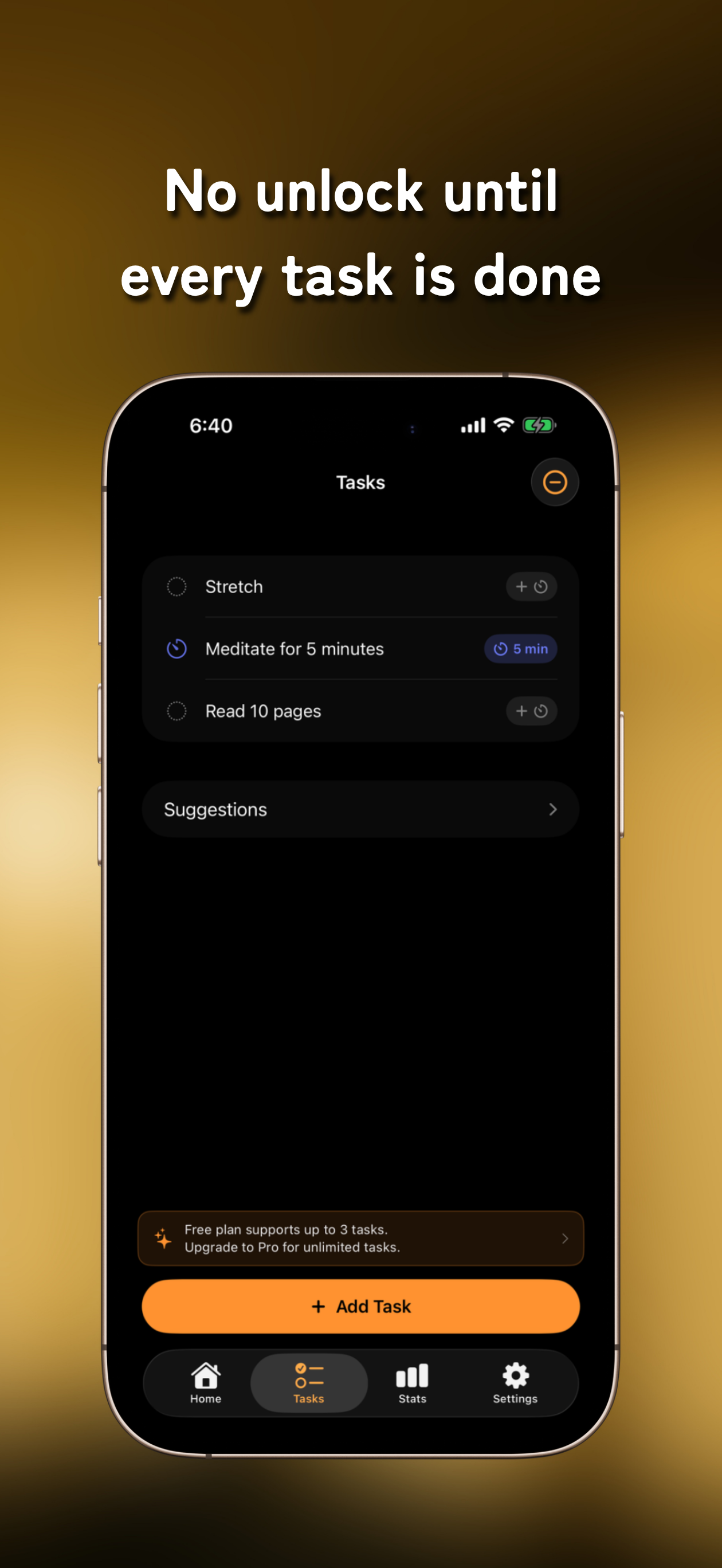 MornDash: Screen Time Detox screenshot 2
