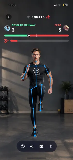 FitDuel: AI Workout Challenge screenshot 1